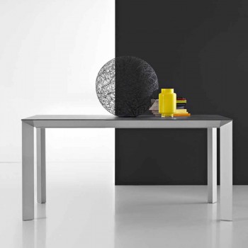 Moderner ausziehbarer Tisch mit Aluminiumstruktur - Blera