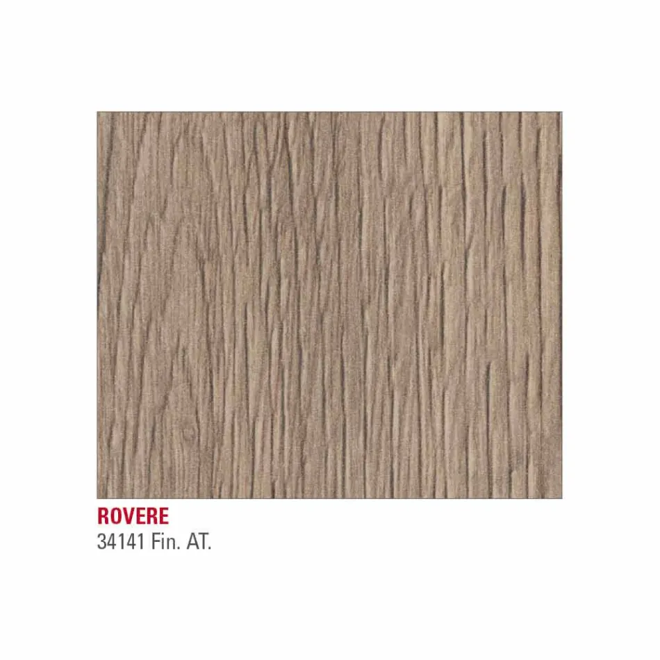 Tisch mit ausziehbarer Platte bis 334 cm Holzoptik Made in Italy - Bayern Viadurini