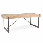 Homemotion Industrial Style Tannenholz Tisch - Wallie Viadurini