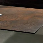 Tisch mit Platte aus italienischer moderner Glaskeramik, Mitia Viadurini