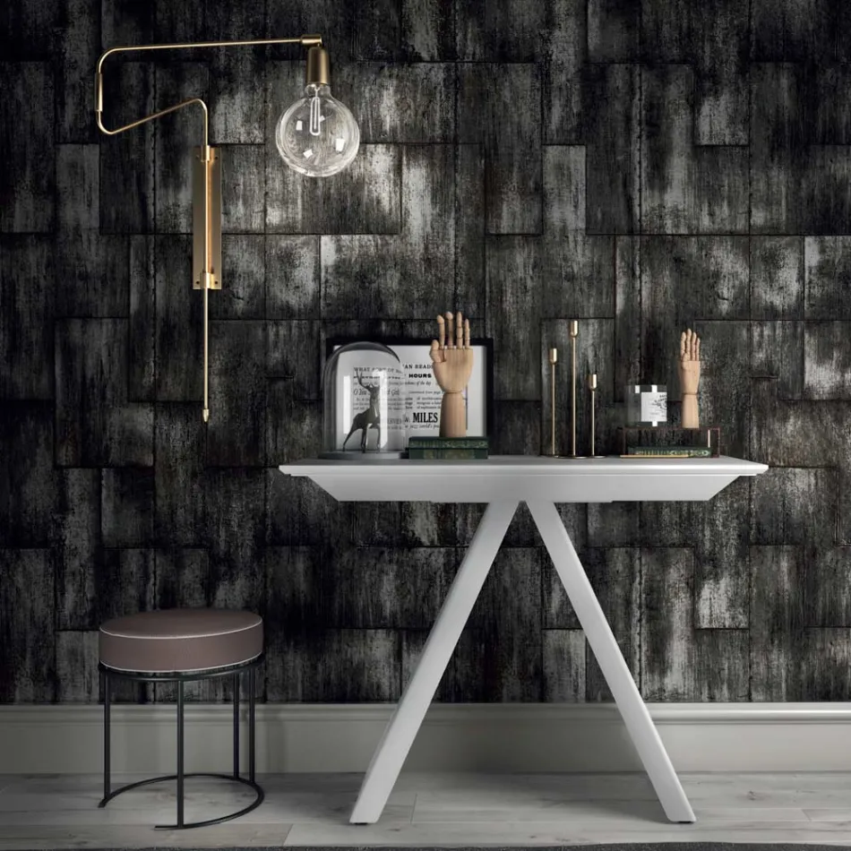 Ausziehbarer Konsolentisch bis 325 cm aus Laminat Made in Italy – Dalmatiner Viadurini