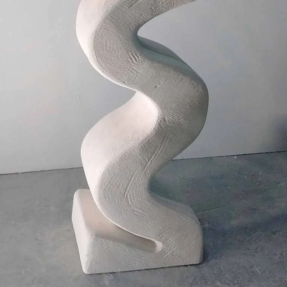 Rundkonsolentisch aus Stein und Kristall Design Babylas Viadurini