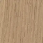 Küchentisch aus extra klarem Glas mit Holzbeinen Made in Italy - Super Viadurini