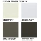 Küchentisch Fenix, ausziehbar bis 300 cm, hergestellt in Italien – Grotta Viadurini