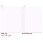 Küchentisch aus Fenix und Weißmetall von Qualität Made in Italy - Carlino Viadurini