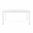 Ausziehbarer Tisch im Freien Bis zu 160 cm in Aluminium Homemotion - Andries Viadurini