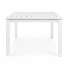 Ausziehbarer Tisch im Freien Bis zu 160 cm in Aluminium Homemotion - Andries Viadurini