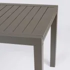 Ausziehbarer Outdoor-Tisch bis 240 cm in Aluminium, Homemotion - Arold Viadurini