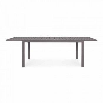 Ausziehbarer Outdoor-Tisch bis 240 cm in Aluminium, Homemotion - Arold
