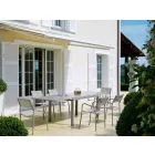 Ausziehbarer Tisch im Freien Bis zu 280 cm aus Metall Made in Italy - Dego Viadurini