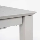 Ausziehbarer Tisch im Freien aus modernem Aluminium Homemotion - Casper Viadurini