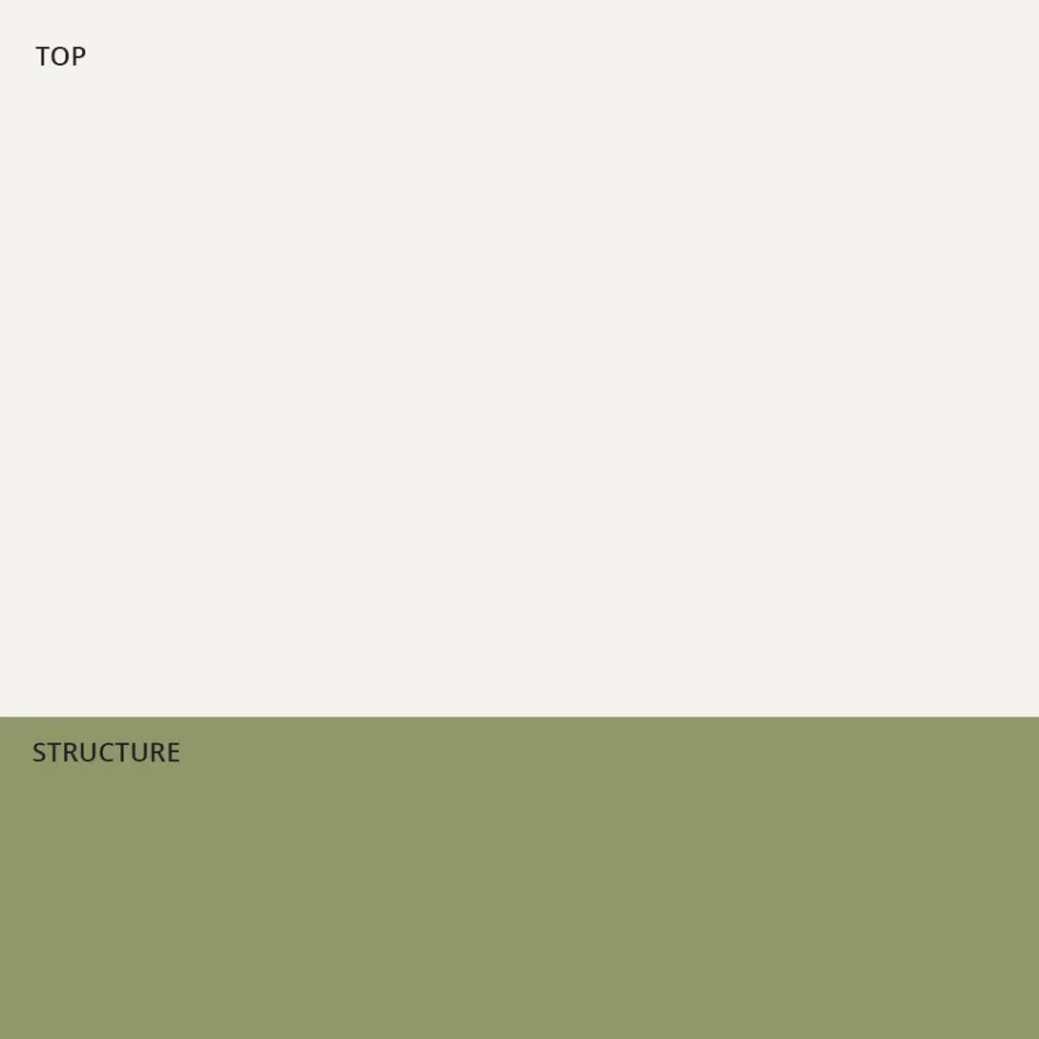 Moderner Outdoor-Tisch aus HPL und mattem Polyethylen, hergestellt in Italien – Forlina Viadurini