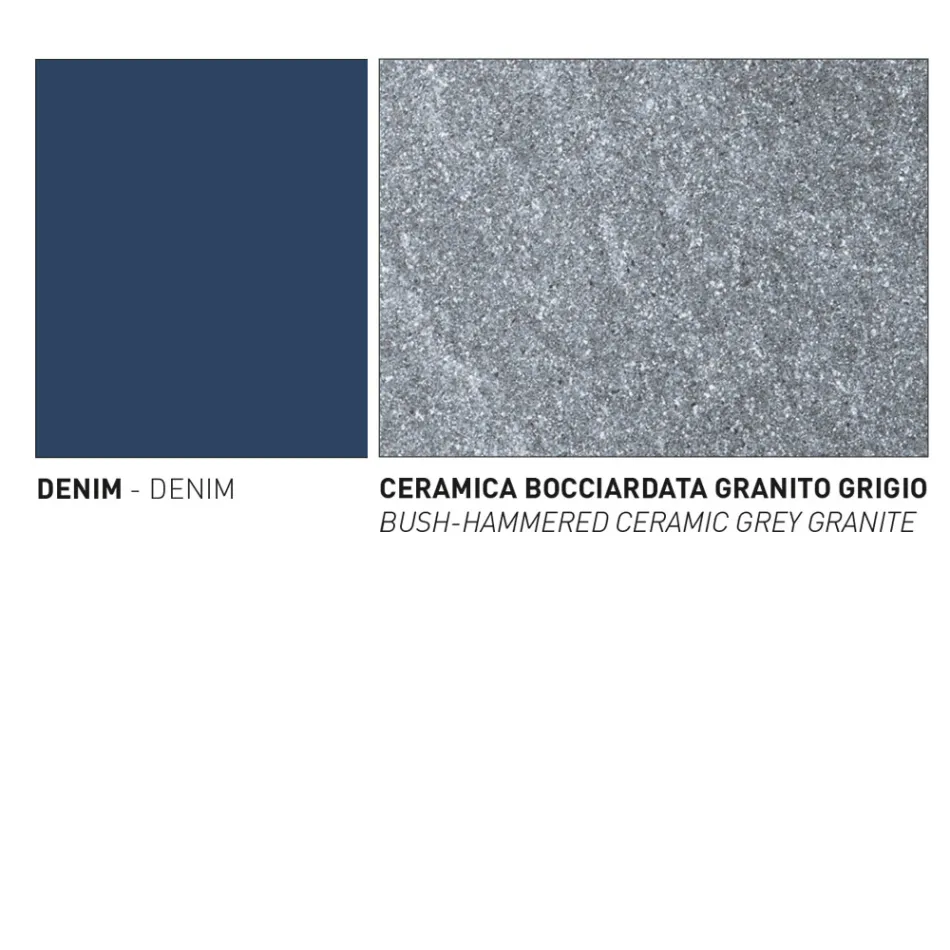 Tisch für den Außenbereich HPL oder Keramik Made in Italy - Plinto von Varaschin Viadurini