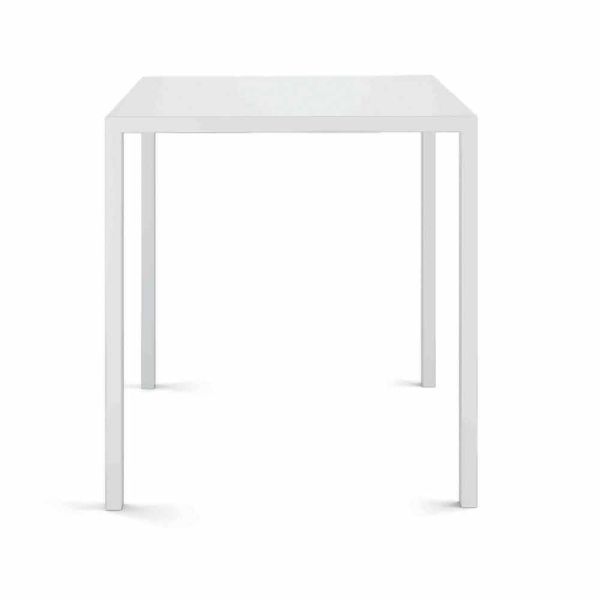 Quadratischer tisch im freien made in italy - benedict