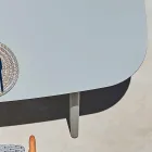 Varaschin Ellisse Design Außentisch aus farbigem Aluminium Viadurini