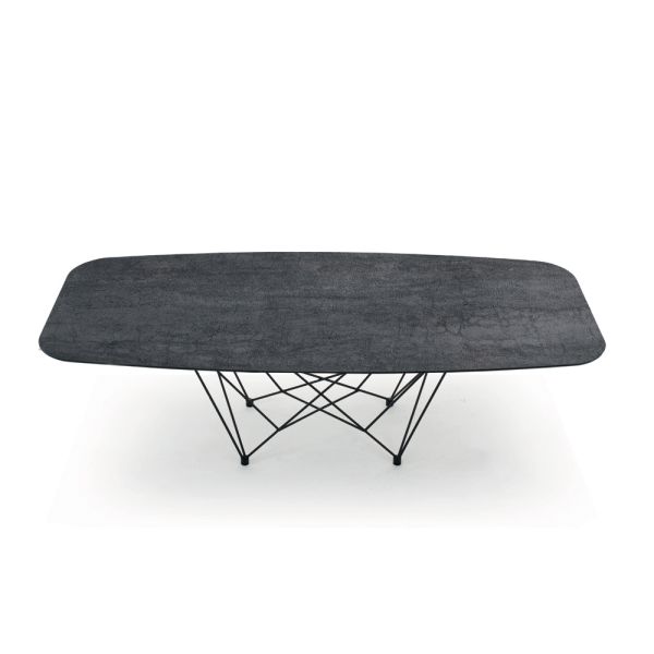 Hypermarble barrel esstisch made in italy - ezzellino