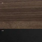 Tonnenförmiger Esstisch aus Laminat in Holzoptik, hergestellt in Italien – Cave Viadurini