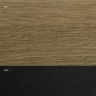 Tonnenförmiger Esstisch aus Laminat in Holzoptik, hergestellt in Italien – Cave Viadurini