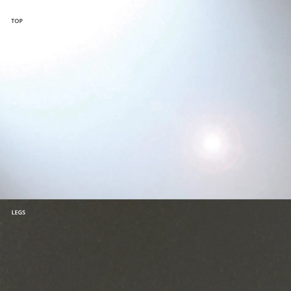 Tonnenförmiger Esstisch aus Glas und Stahl, hergestellt in Italien – Cave Viadurini