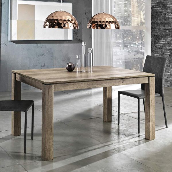 Esstisch ausziehbar auf 200 cm aus melamin made in italy - denis