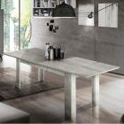 Esstisch ausziehbar bis 210 cm Design aus nachhaltigem Holz - Perro Viadurini