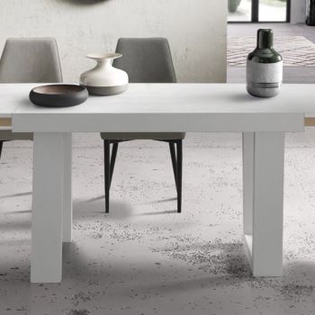 Ausziehbarer Esstisch bis 260 cm aus Laminat Made in Italy - Tiferno
