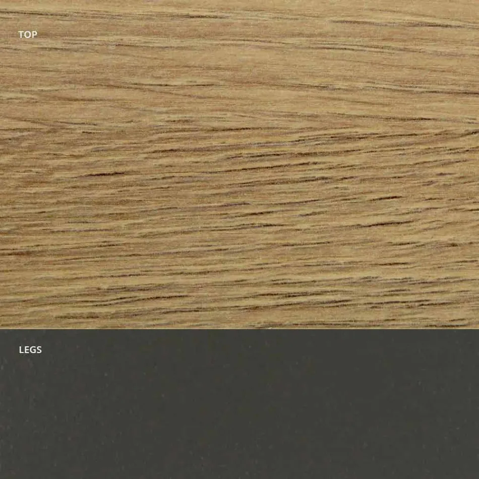 Ausziehbarer Esstisch auf 300 cm aus HPL-Laminat, hergestellt in Italien – Dalmatiner Viadurini