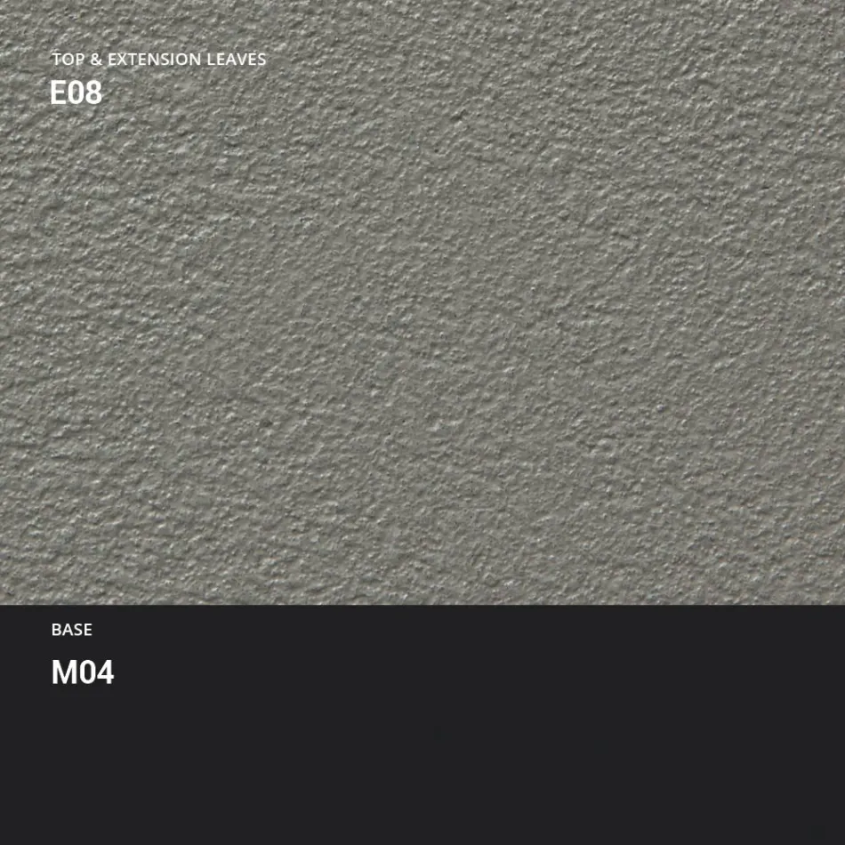 Esstisch aus Metall, ausziehbar auf 310 cm Made in Italy - Euclide Viadurini