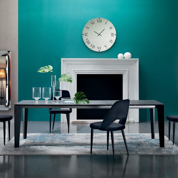 Esstisch ausziehbar bis 325 cm aus laminat made in italy - settanta