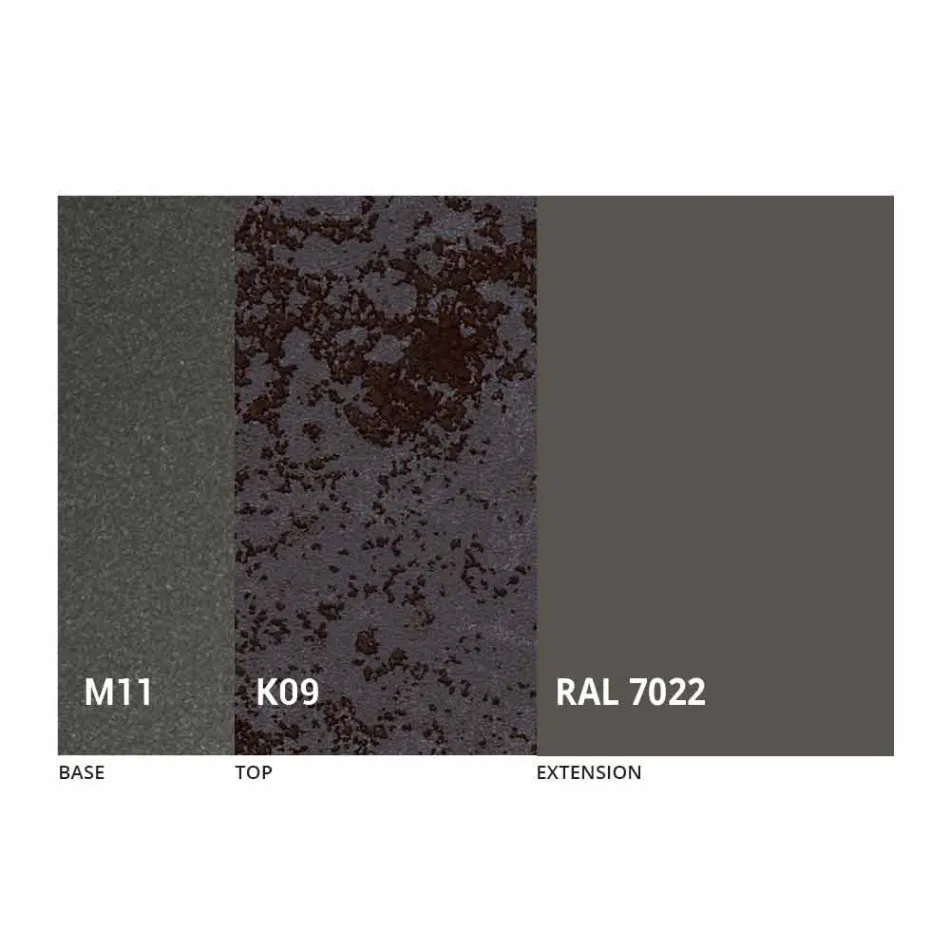 Ausziehbarer Esstisch Bis zu 170 cm aus Keramik Made in Italy - Tremiti Viadurini