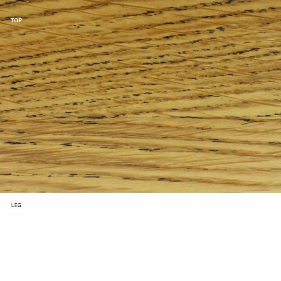 Ausziehbarer Esstisch bis 170 cm aus Holz, hergestellt in Italien – Dollars Viadurini