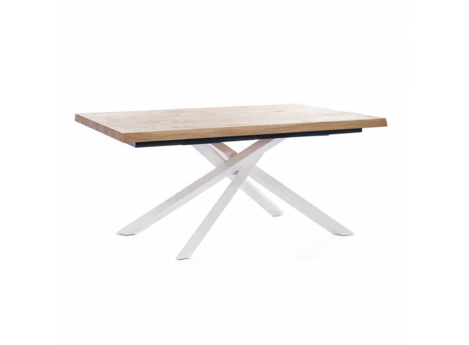 Ausziehbarer Esstisch Bis zu 240 cm aus Holz Made in Italy - Xino Viadurini