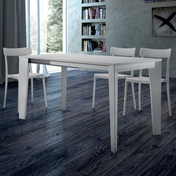 Esstisch ausziehbar bis 310 cm aus melaminholz made in italy – settanta
