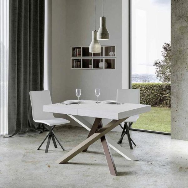 Ausziehbarer esstisch bis zu 440 cm, made in italy design – rally
