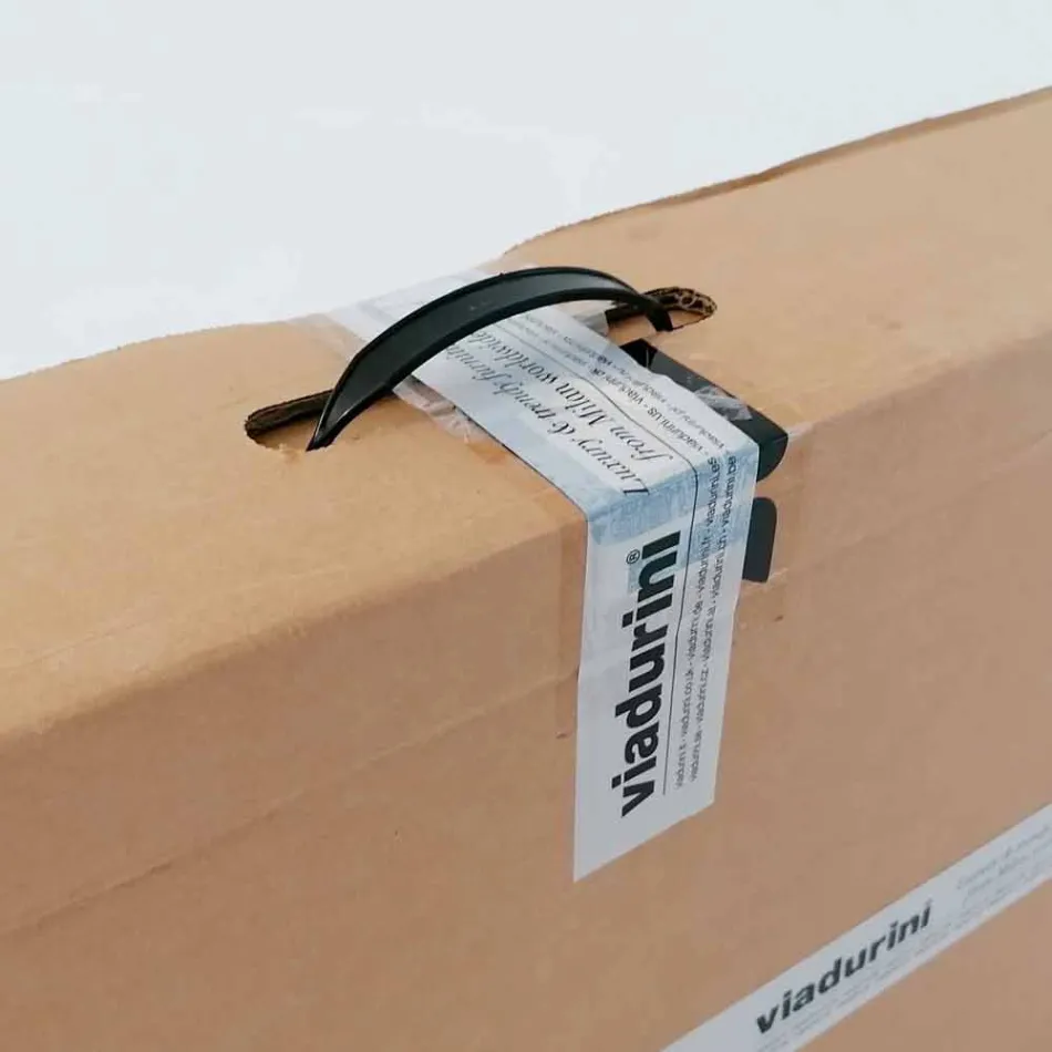 Ausziehbarer Esstisch bis 450 cm aus Laminat, hergestellt in Italien – Salentino Viadurini