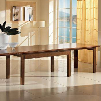 Ausziehbarer Esstisch aus Massivholz bis 400 cm Design - Etienne