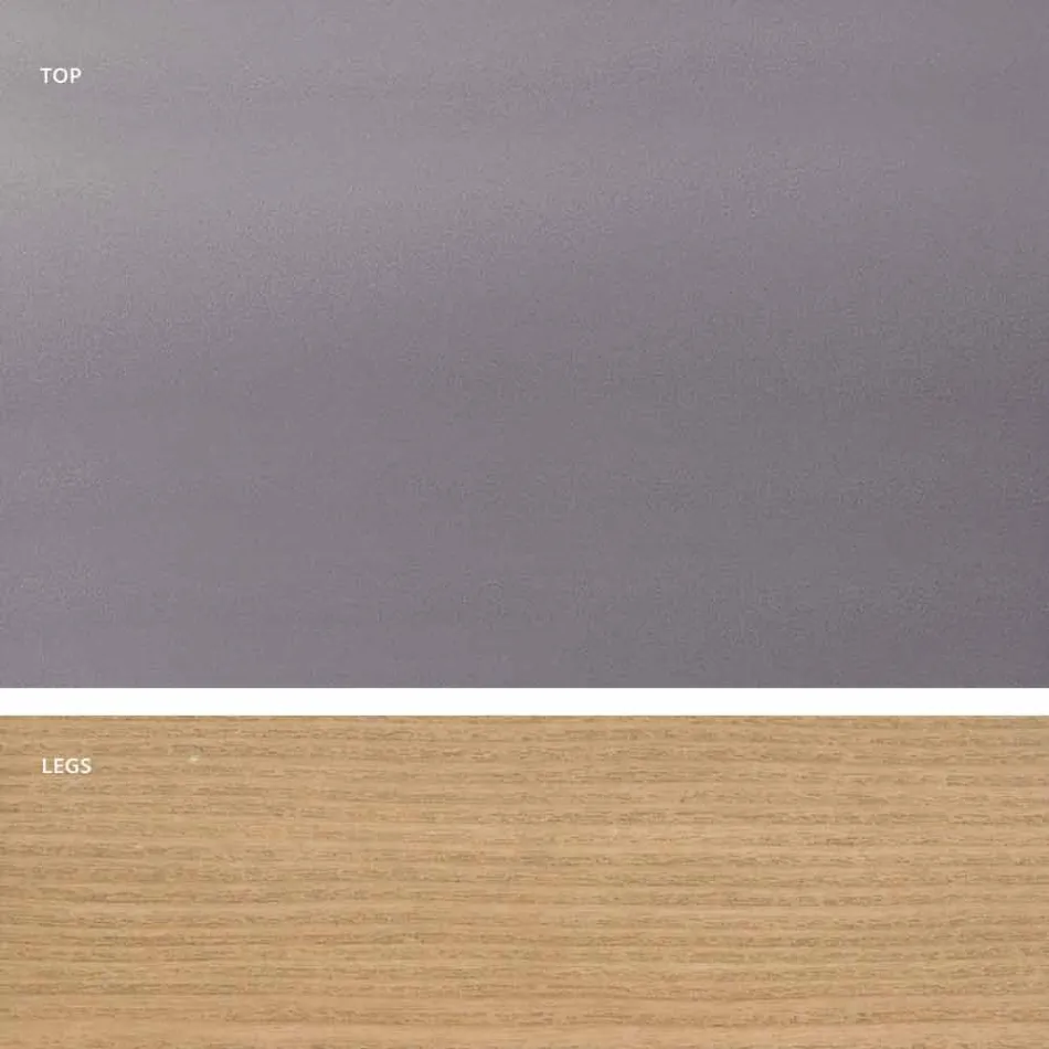 Ausziehbarer moderner Esstisch aus Glas made in Italy, Azad Viadurini