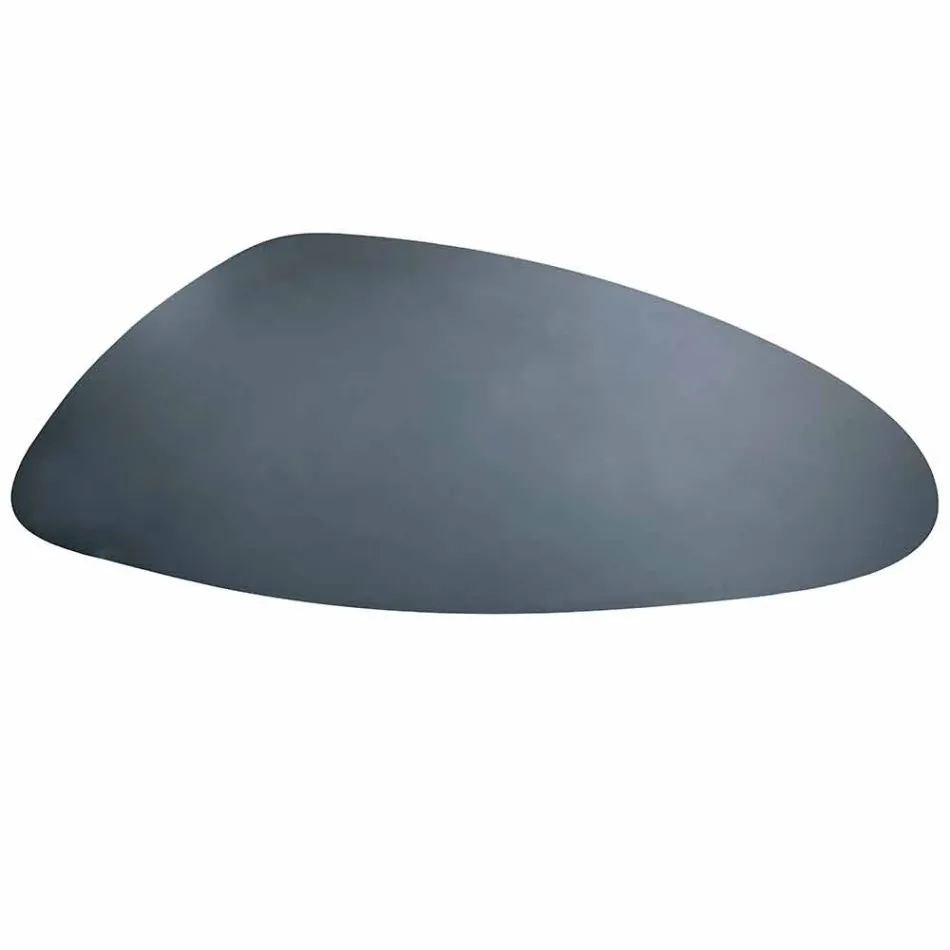 Handgefertigter Esstisch aus HPL und massivem Mahagoni Made in Italy - Eiche Viadurini