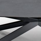 Esstisch mit Fassplatte aus HPL-Laminat, hergestellt in Italien – Grotta Viadurini