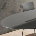 Hochwertiger Esstisch mit lackierter Glasplatte Made in Italy – Brontolo Viadurini