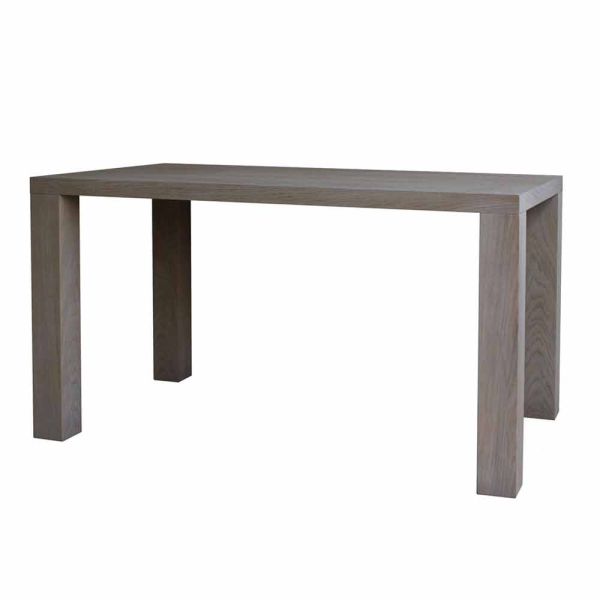 Modernes design esstisch in eiche massiv, l160xp90cm, loran