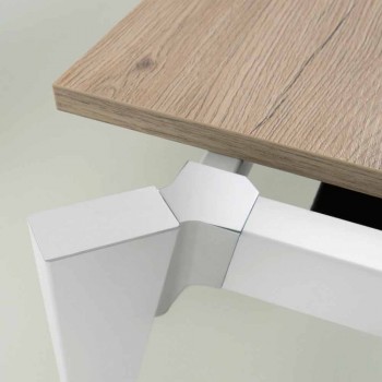 Design Esstisch, erweiterbar mit 6/8 Sitzplätzen - Arnara Basic
