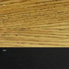 Furnierter Esstisch mit Stahlgestell, hergestellt in Italien – Dalmatiner Viadurini