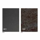 Esstisch aus Metall und Keramikplatte Made in Italy Design - Anaconda Viadurini