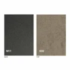 Esstisch aus Metall und Keramikplatte Made in Italy Design - Anaconda Viadurini