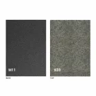 Esstisch aus Metall und Keramikplatte Made in Italy Design - Anaconda Viadurini