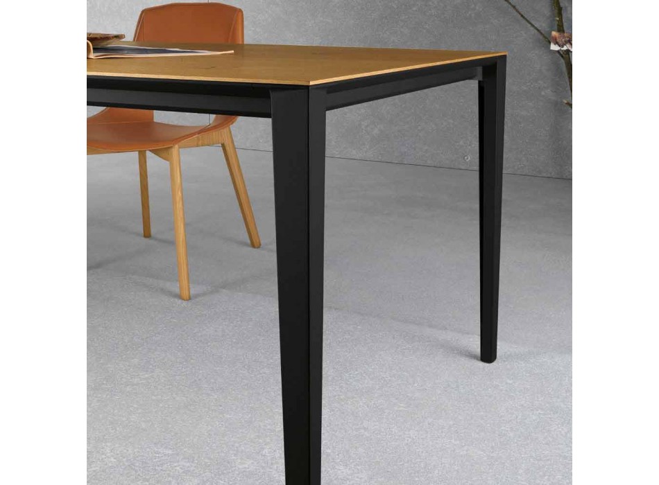 Moderner ausziehbarer Esstisch aus Aluminium - Bolsena Viadurini