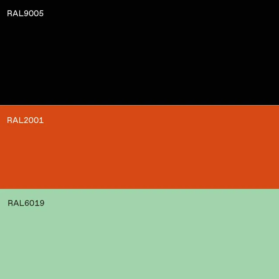 Moderner Esstisch Holzplatte und Stahlsockel Made in Italy - Aronte Viadurini