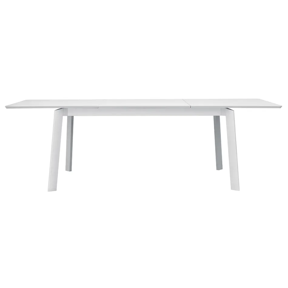 Ausziehbarer Outdoor-Esstisch bis zu 240 cm aus Aluminium - Levanto Viadurini