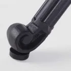 Esstisch im Freien aus weiß oder anthrazit lackiertem Aluminium - schnell Viadurini